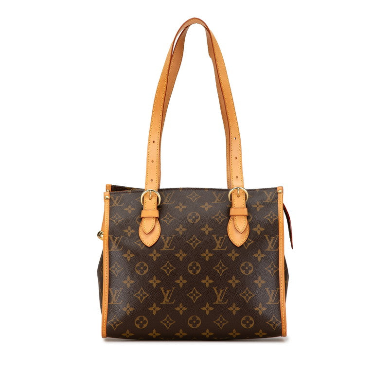 Louis Vuitton Monogram Popincourt Shoulder Tote Bag M40007 Brown PVC Leather