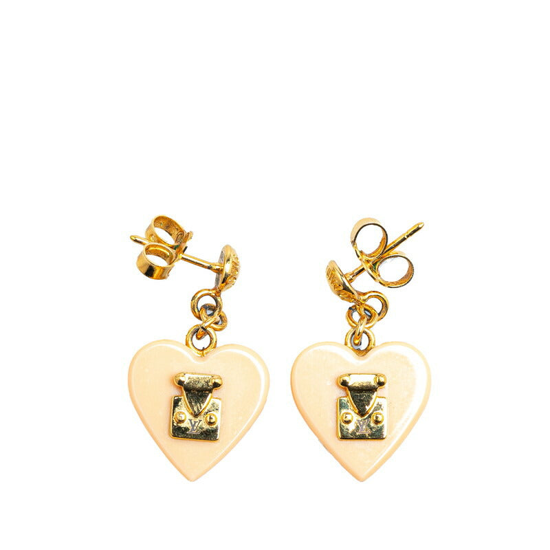 Louis Vuitton Lockme Earrings M66791 Gold