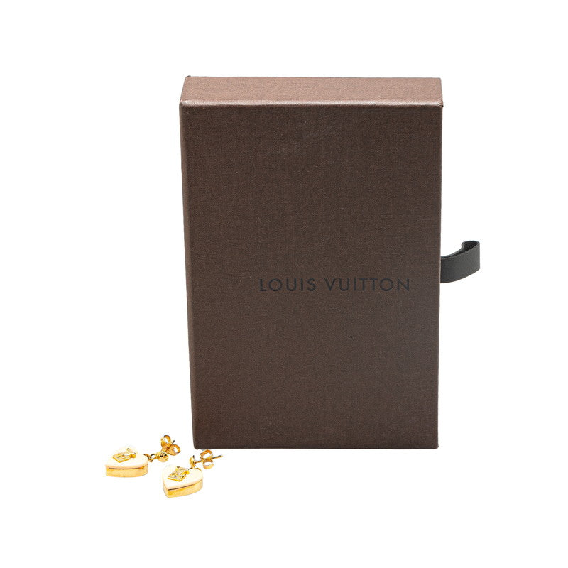 Louis Vuitton Lockme Earrings M66791 Gold