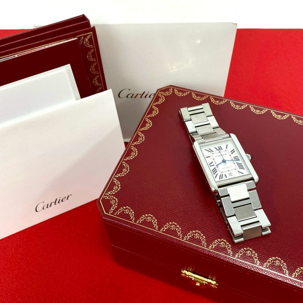 Cartier Tank Solo Stainless Steel Watch