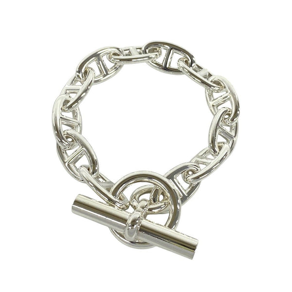 HERMES Chaine dAncre GM Bracelet Silver925