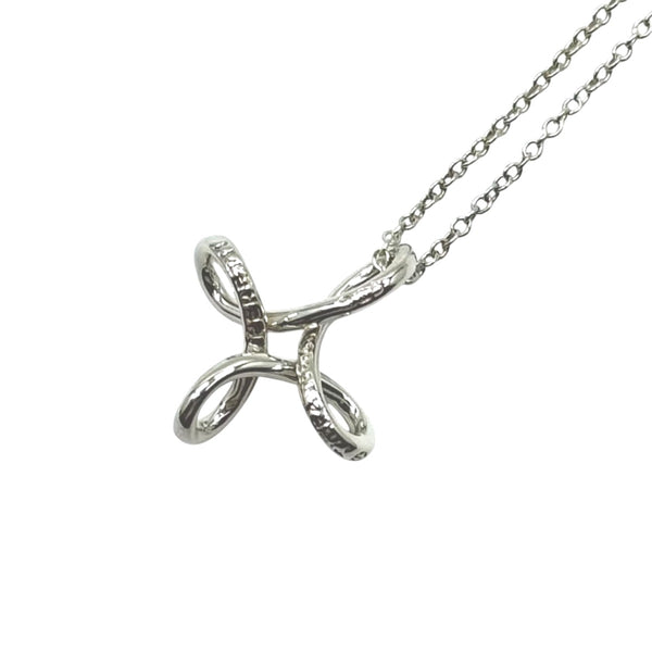 Tiffany & Co. Elsa Peretti Infinity Cross Silver 925 Necklace