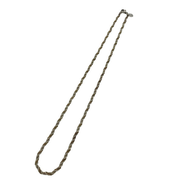 Tiffany＆Co. Twist Rope Silver Au750 Necklace
