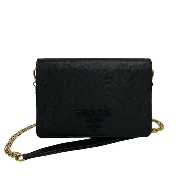 Prada Saffiano Leather Shoulder Bag