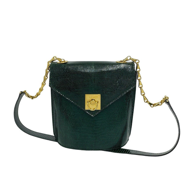CELINE Leather Mini Shoulder Bag