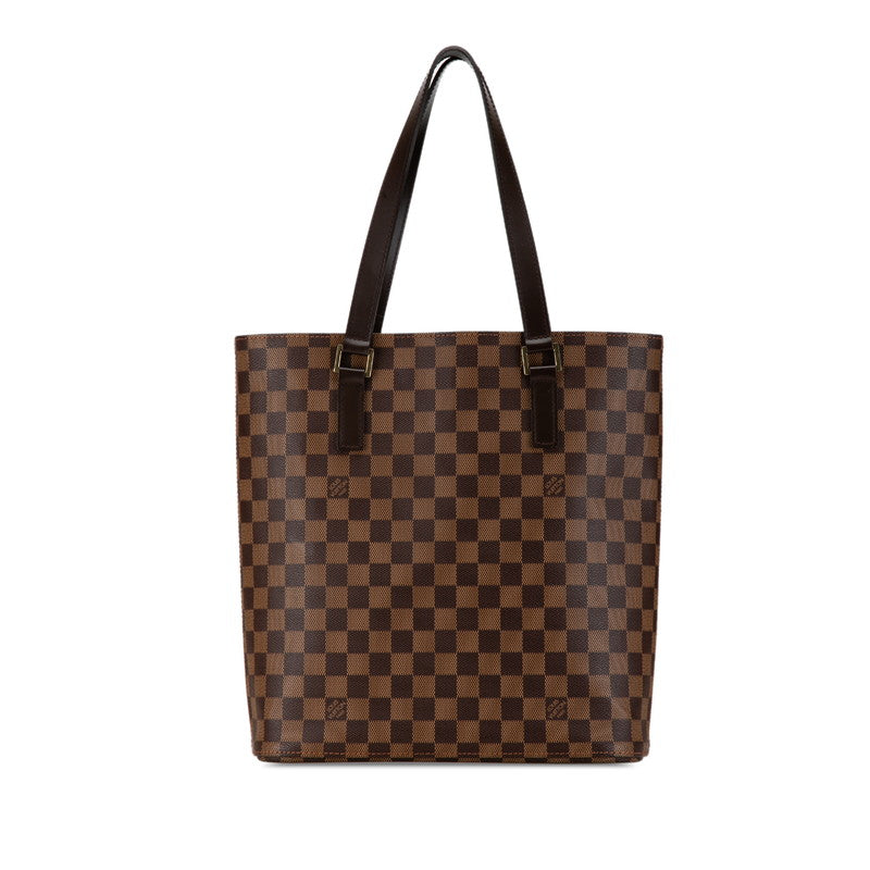 Louis Vuitton Damier Vavin GM Tote Bag Brown PVC Leather in Very Good Condition