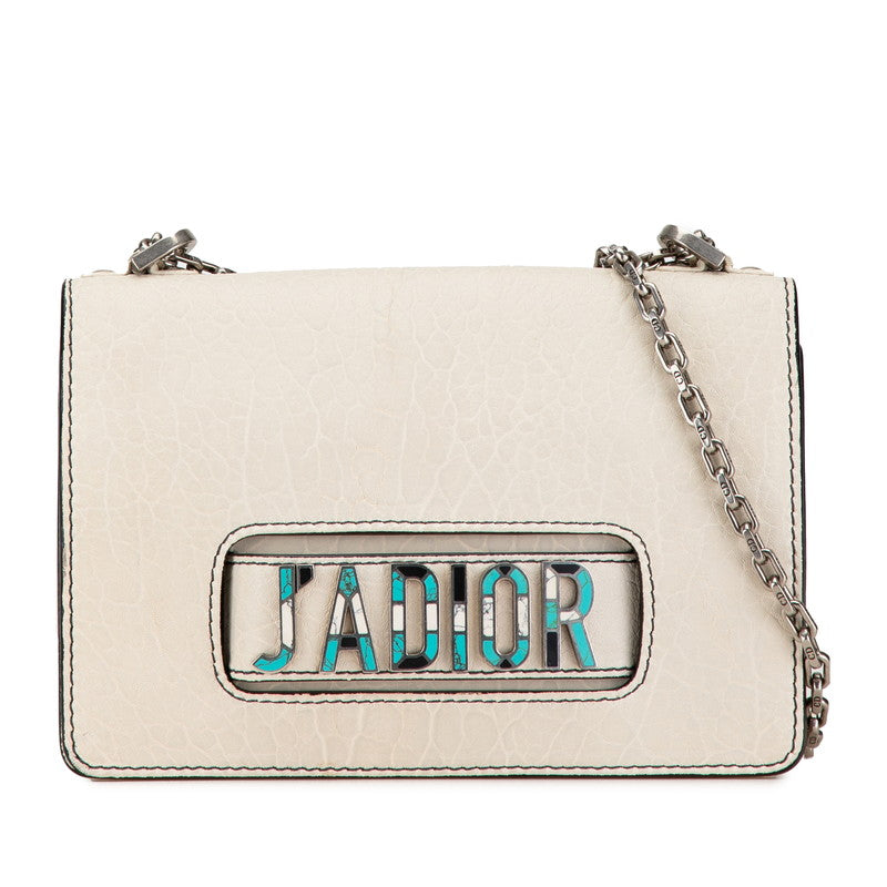 Dior J'ADIOR Logo Leather Chain Shoulder Bag