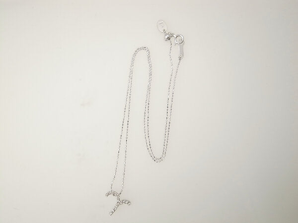 4℃ Diamond Necklace K18WG White Gold