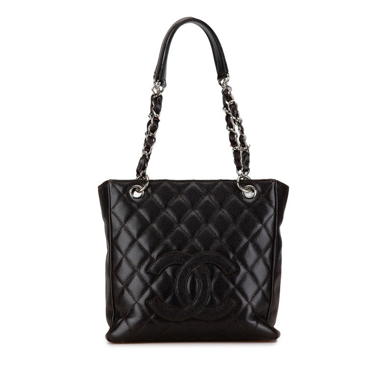 Chanel Caviar Skin Matelasse PST Tote Bag