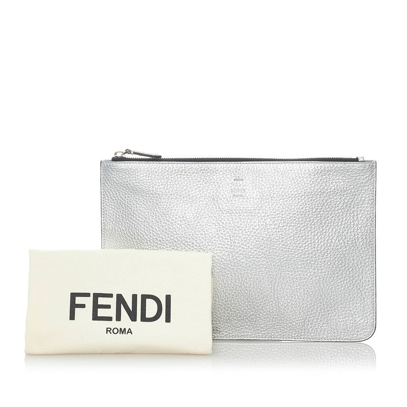 Fendi Leather Clutch Bag 7N0078