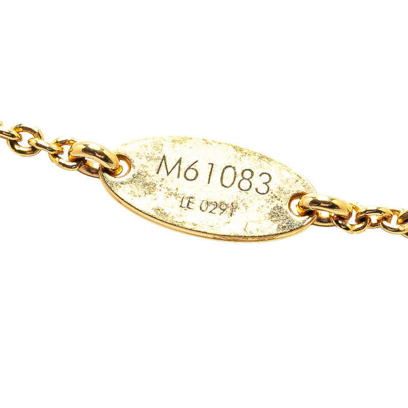 Louis Vuitton Essential V Necklace Gold M61083