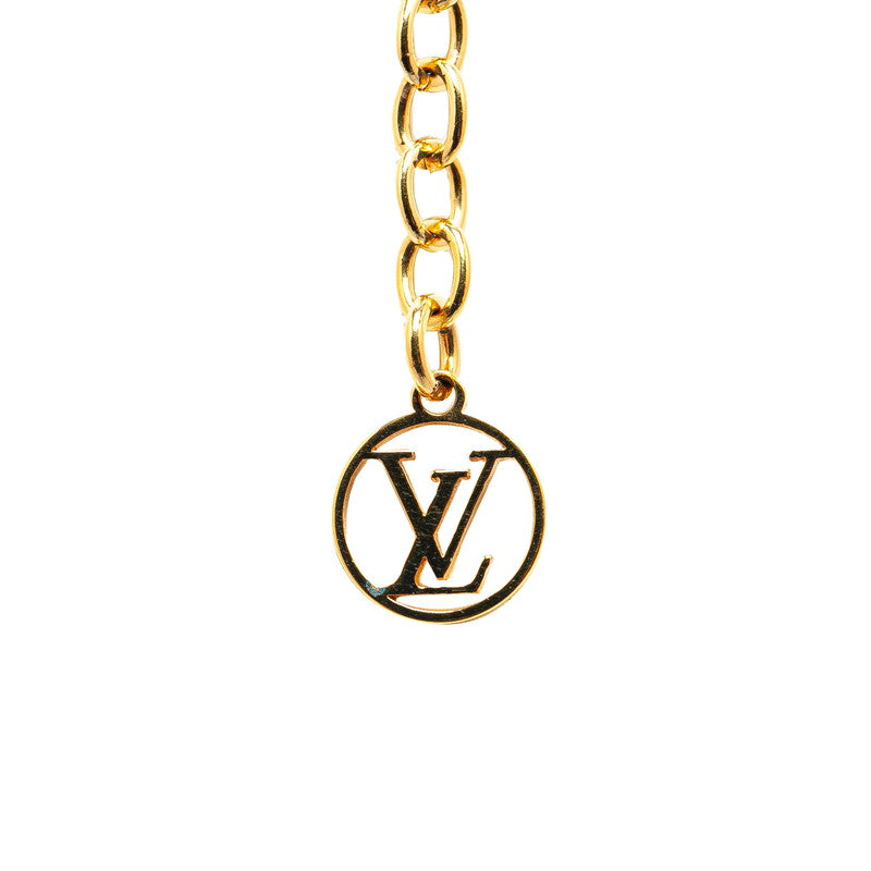 Louis Vuitton Essential V Necklace Gold M61083