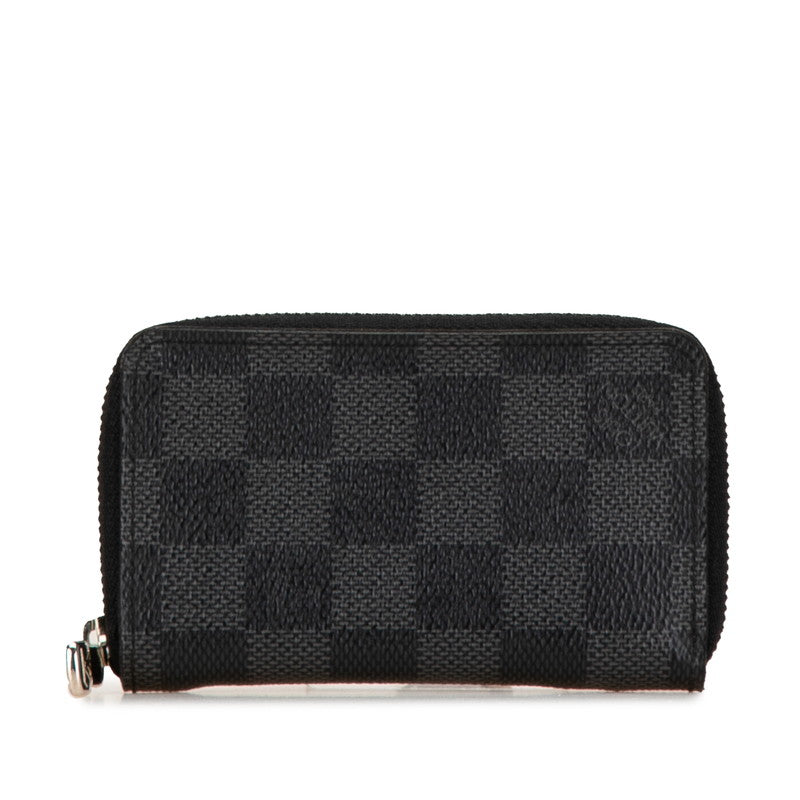 Louis Vuitton Damier Graphite Zippy Coin Purse N63076