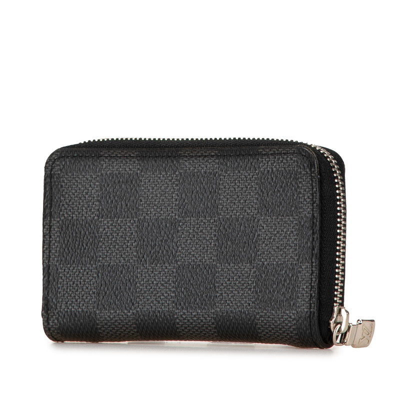 Louis Vuitton Damier Graphite Zippy Coin Purse N63076