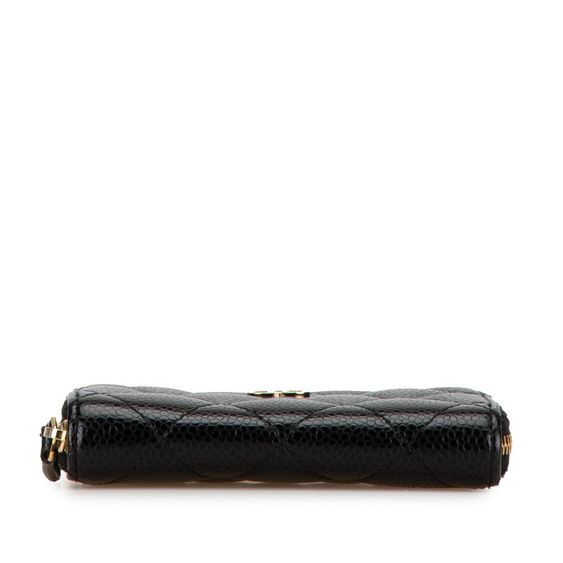 Chanel Caviar Coin Case Black