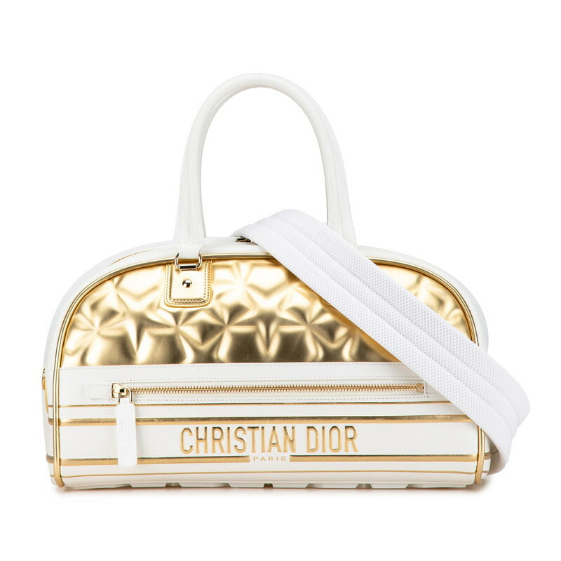 Dior Vibe Medium Mini Boston Bag Leather