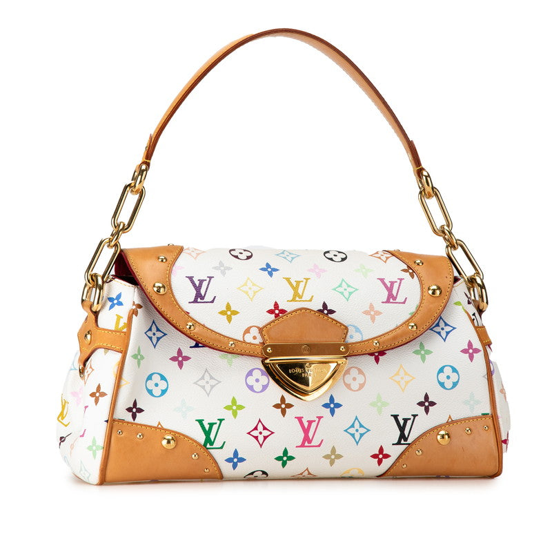 Louis Vuitton Beverly MM Monogram Multicolor Shoulder Bag M40203 in Very Good Condition