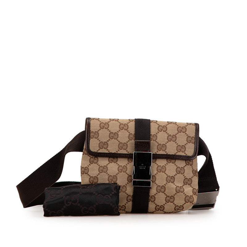 Gucci GG Canvas Waist Bag 131236