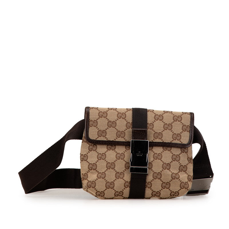 Gucci GG Canvas Waist Bag 131236