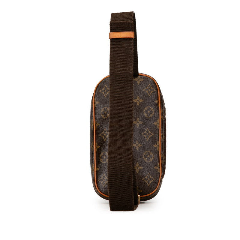 Louis Vuitton Monogram Pochette Gange Waist Bag M51870 in Very Good Condition