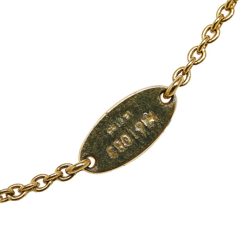 Louis Vuitton Essential V Necklace Gold M61083