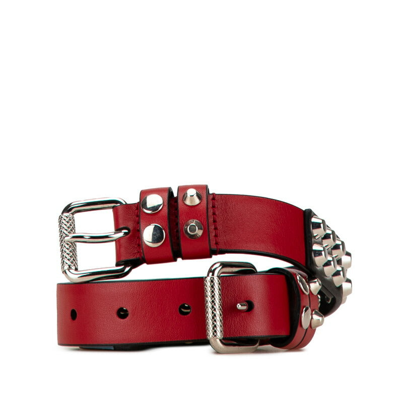 Prada Leather Studded Belt