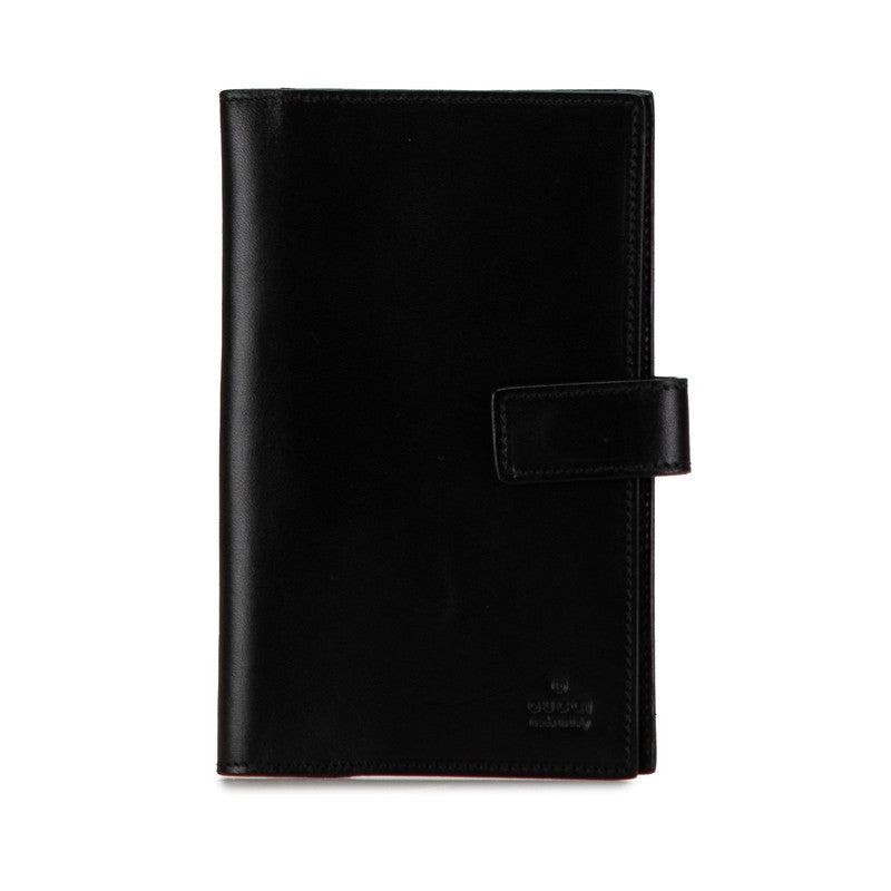 Gucci Leather Notebook Cover Black