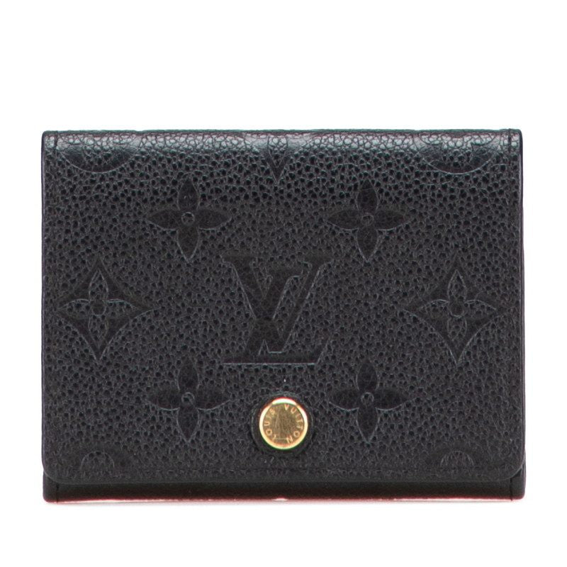 Louis Vuitton Monogram Empreinte Card Case Wallet