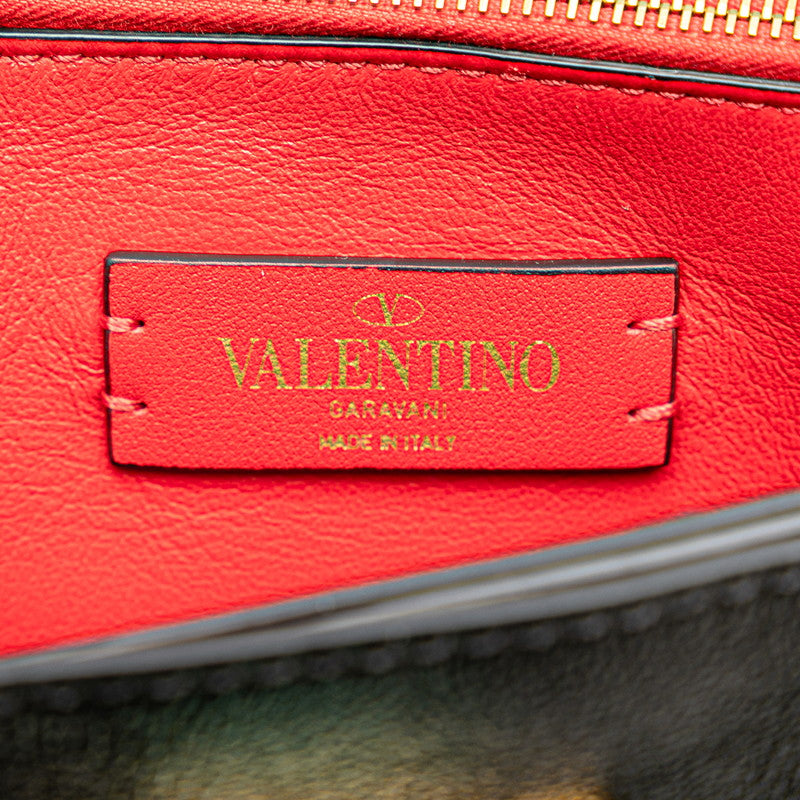 Valentino V-Sling Leather Shoulder Bag