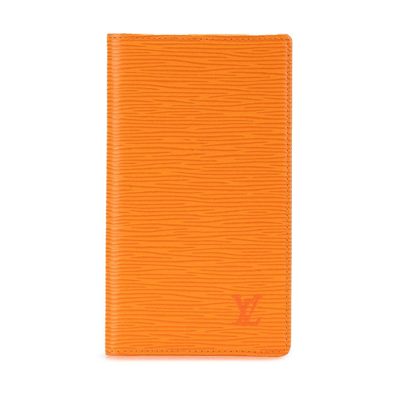 Louis Vuitton Epi Agenda Cover R2052H Orange in Great Condition