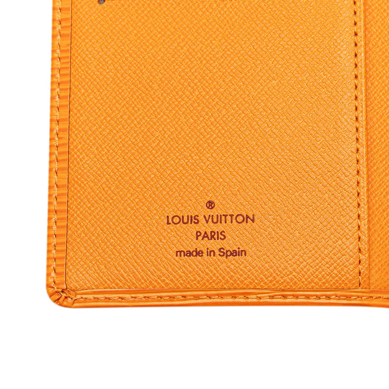 Louis Vuitton Epi Agenda Cover R2052H Orange in Great Condition