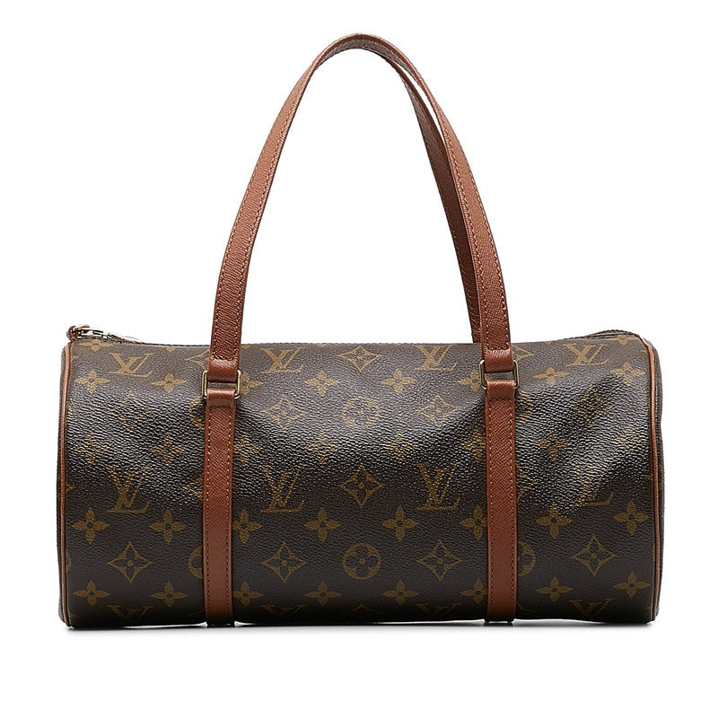 Louis Vuitton Monogram Papillon 30 Handbag M51365 Brown PVC Leather in Very Good Condition