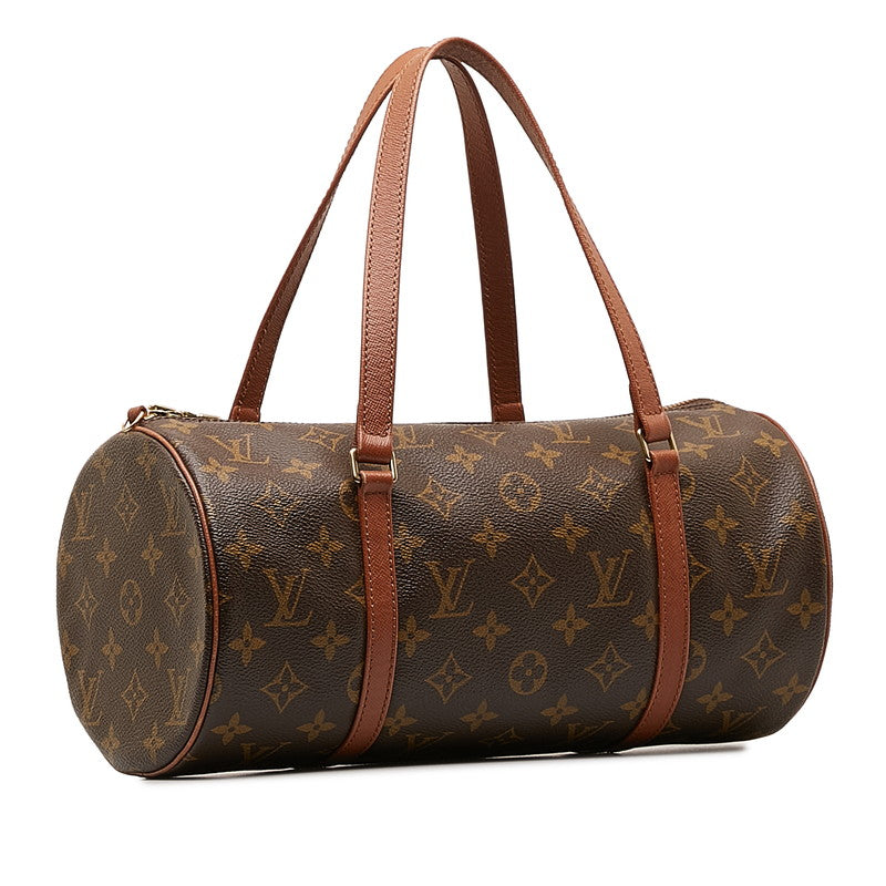 Louis Vuitton Monogram Papillon 30 Handbag M51365 Brown PVC Leather in Very Good Condition