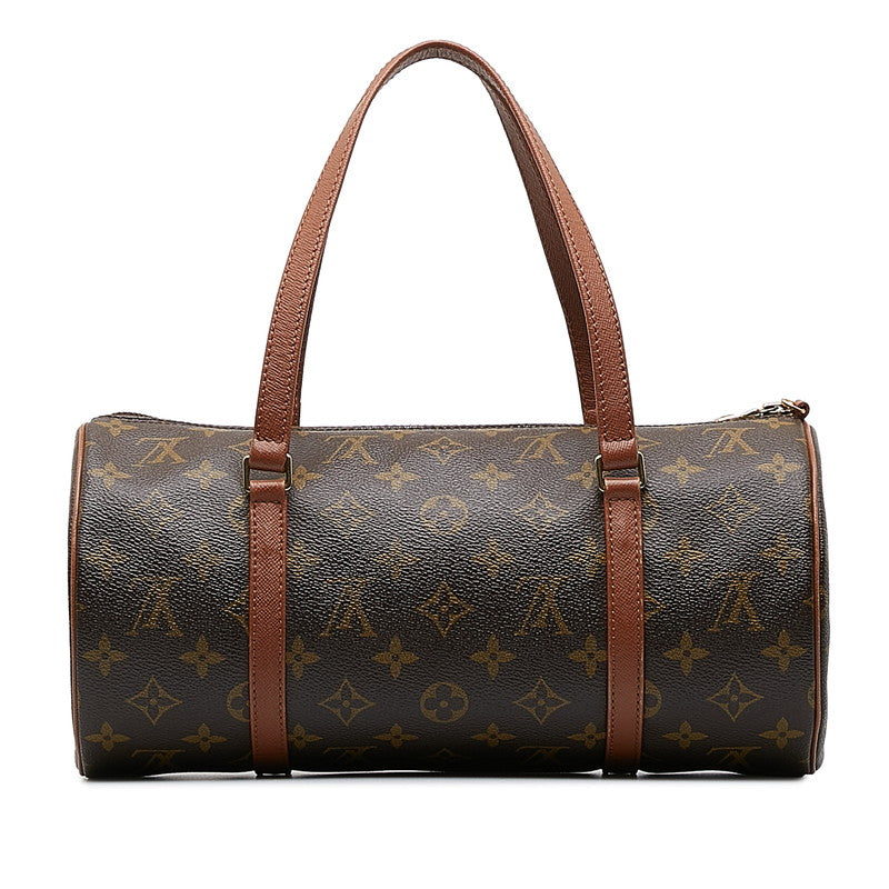 Louis Vuitton Monogram Papillon 30 Handbag M51365 Brown PVC Leather in Very Good Condition