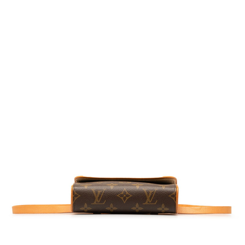 Louis Vuitton Monogram Pochette Florentine Waist Bag M51855 in Very Good Condition