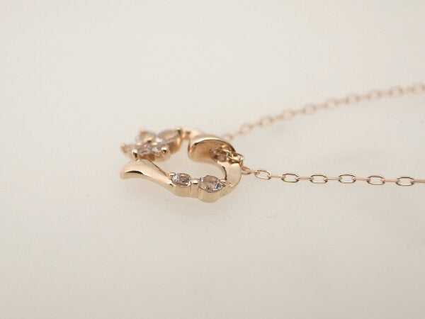 4℃ K10 Pink Gold Necklace