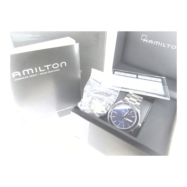 Hamilton Jazzmaster H37551141 Men's Watch Stainless Steel Quartz in Very Good Condition