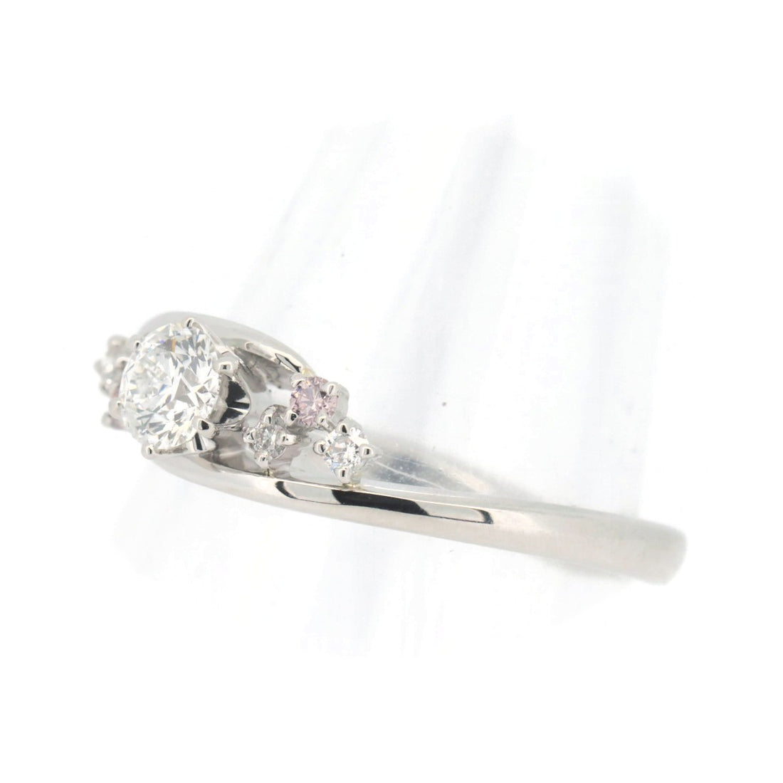 Pre-owned PT950 Platinum Diamond Ring 10.5 Size 0.276ct in Great Condition