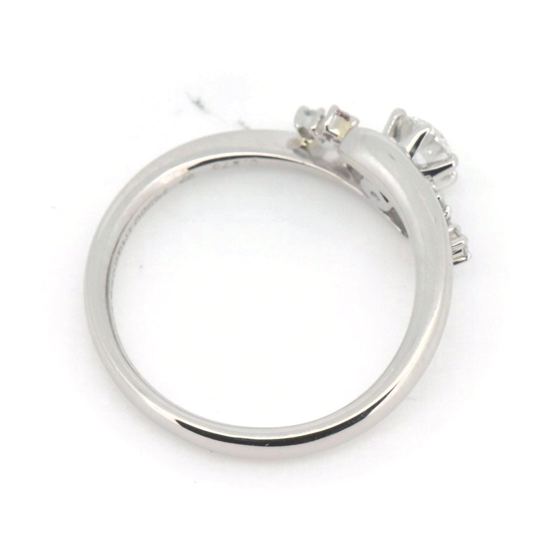 Pre-owned PT950 Platinum Diamond Ring 10.5 Size 0.276ct in Great Condition