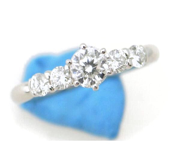 Platinum Diamond Ring PT900 Size 9