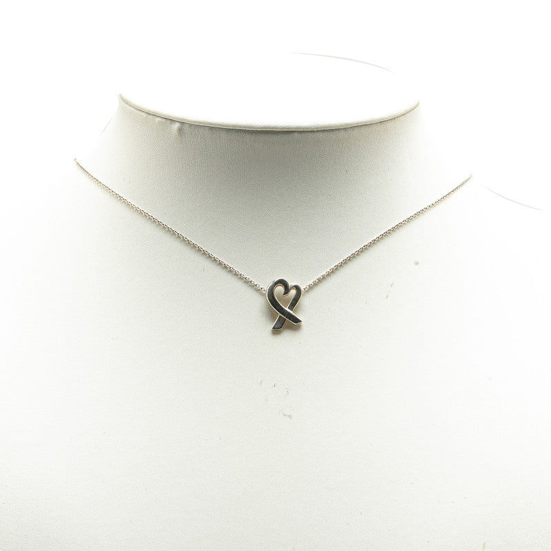 Tiffany & Co Loving Heart Necklace Silver