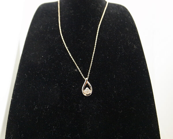 K18PG Diamond Necklace 18K Pink Gold