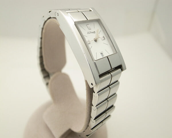 S.T. Dupont Geometry Ladies Watch Stainless Steel Quartz in Very Good Condition