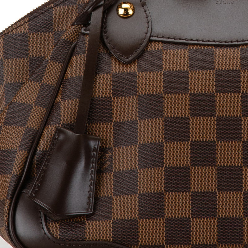 Louis Vuitton Damier Verona PM Handbag Brown in Great Condition