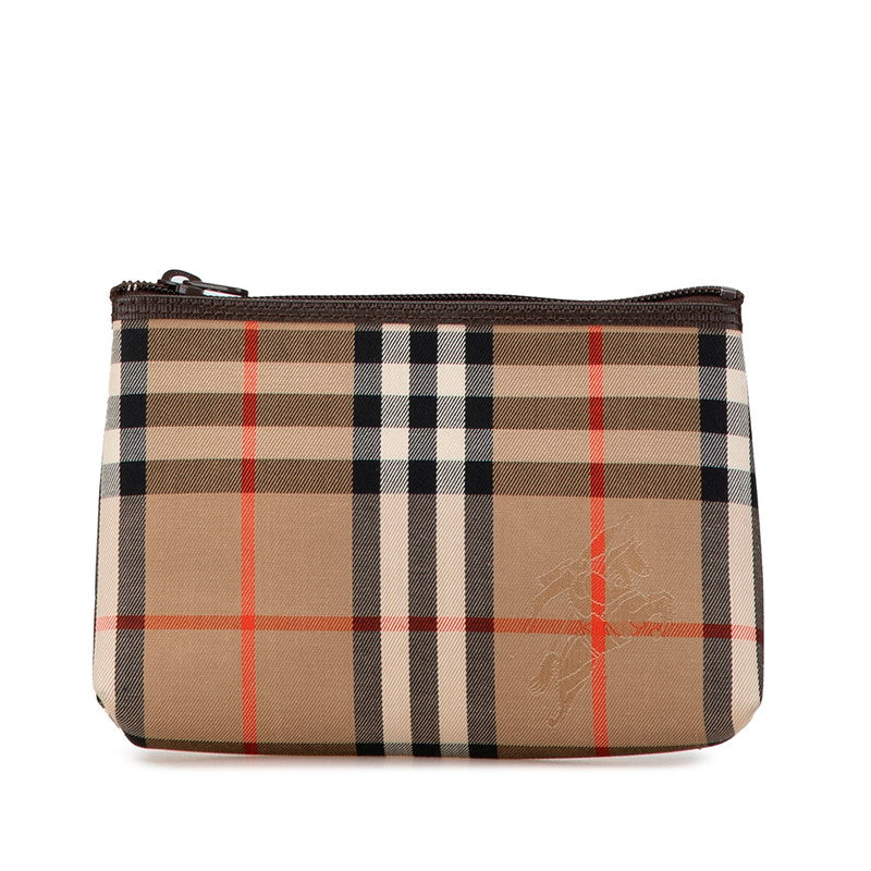 Burberry Nova Check Canvas Pouch