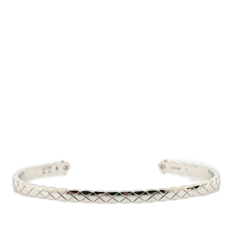 Chanel Matelasse Coco Crush Bracelet K18WG White Gold