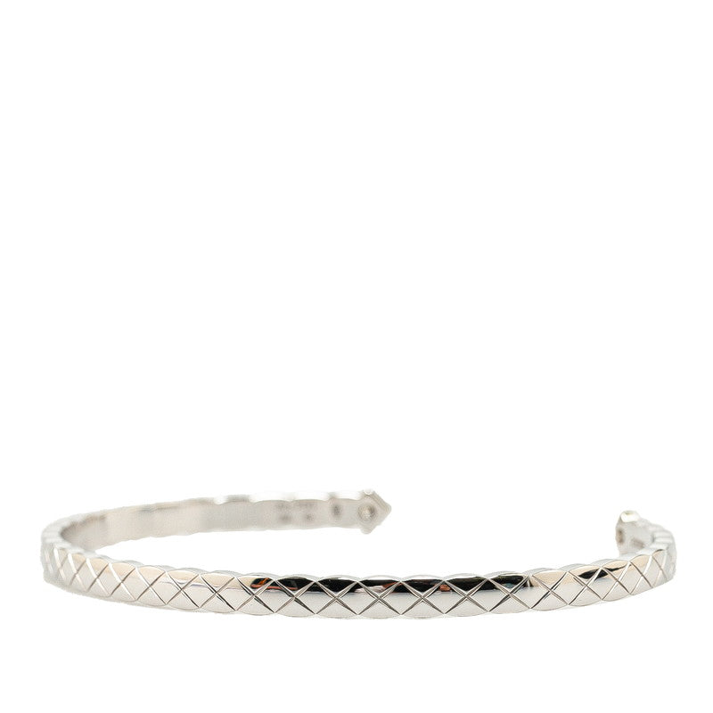 Chanel Matelasse Coco Crush Bracelet K18WG White Gold