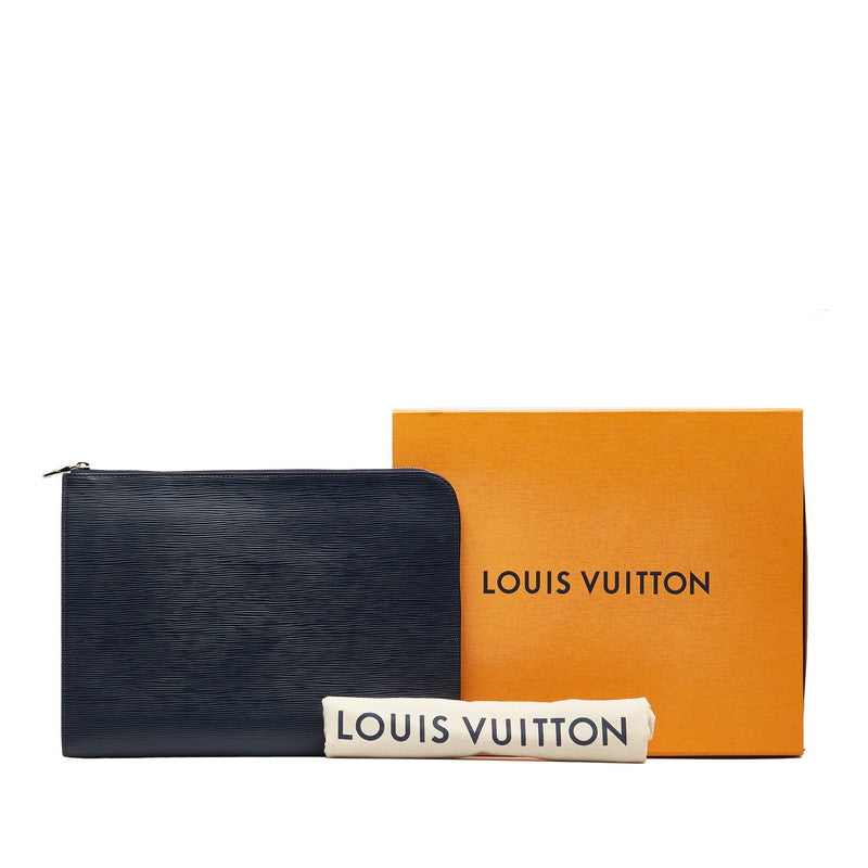 Louis Vuitton Epi Pochette Jour GM Clutch Bag M64154 in Very Good Condition