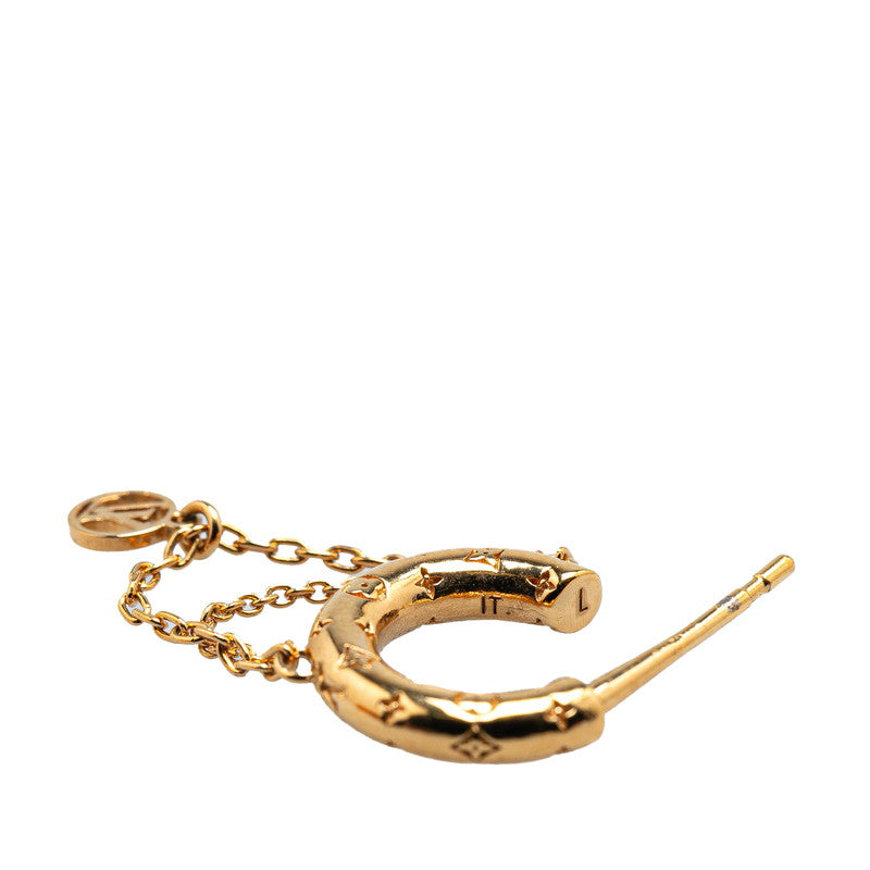 Louis Vuitton Nanogram Mini Hoop Earrings M00572