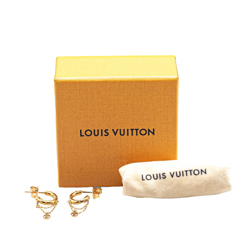 Louis Vuitton Nanogram Mini Hoop Earrings M00572